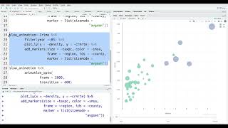 Animation with Plotly in R [upl. by Margeaux]