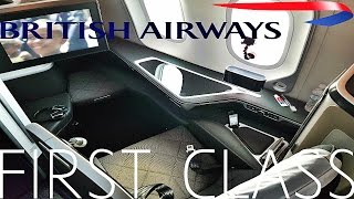 British Airways FIRST CLASS Austin to London7879 Dreamliner [upl. by Renraw]