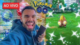 INSANO ✨SHINY✨SURPREZA  LIVE ESPECIAL DE DOMINGO 🚨AO VIVO🚨  pokemongo [upl. by Hunfredo]