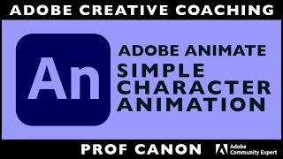 In this tutorial I show you how to create a simple character animation using Adobe Animate [upl. by Ennyrb862]