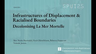 Infrastructures of Displacement amp Racialised Boundaries Decolonising La Mer Mortelle [upl. by Edla]