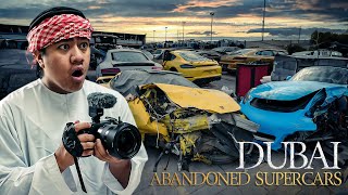 Exploring Abandoned Super Cars in Dubai most expensive [upl. by Neo]