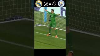 Man City vs Real Madrid 4×3 UCL semi Final 2022 🥶 football shorts youtubeshorts [upl. by Hguh]