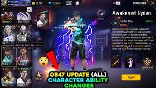 OB47 AWAKEN RYDEN  ABILITY CHANGES🔥 para SAMSUNGA3A5A6A7J2J5J7S5S6S7S9A10A20A30A50 [upl. by Herwig]