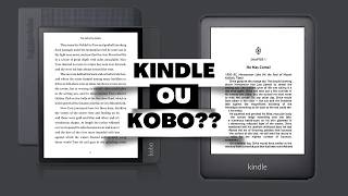 Comparação de ereaders KINDLE x KOBO [upl. by Legnaros357]