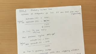 Midpoint Subdivision Line Clipping Algorithm in Marathi [upl. by Ing]