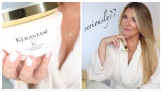 SERIOUSLY KERASTASE I TRIED KERASTASE ELIXIR ULTIME HAIR MASK AND THIS HAPPENED UNSPONSORED [upl. by Clayborn]