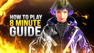 TEKKEN 8 In Eight Minutes  Reina Guide [upl. by Hcirdeirf783]