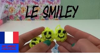 DIYSmiley pendentif Loom mâlin rigolo souriant et facile à faire Tutoriel français [upl. by Melone667]