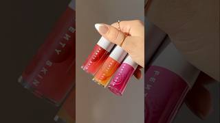 Quench’rz Hydrating amp Strengthening Lip Oil Trio by Fenty Skin 👄🍒💦 [upl. by Annasus]