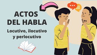 Los ACTOS DEL HABLA explicados con ejemplos [upl. by Theurich887]