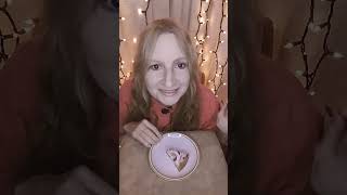 ASMR Strawberry Cheesecake Whispers Eating Sounds Relaxing Subscribe Like 👍 [upl. by Areta]