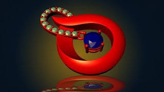 Jewelry CAD Design Tutorial 3D Model [upl. by Gauthier]