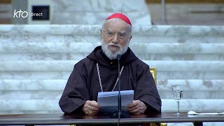 Prédication du cardinal Cantalamessa pour le Carême 2024 25 [upl. by Nuawed]