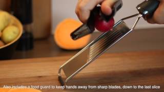 Microplane® Gourmet Slicer with Food Guard [upl. by Harrell]