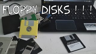 Using Floppy Disks in 2017 [upl. by Arch]