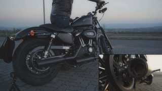 Harley Davidson Sportster Iron 883 KessTech ESM 2 FULL HD [upl. by Roxana498]