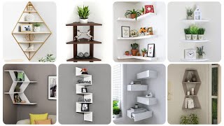 TOP 35 Modern Corner Shelf Decorating Ideas  Wall Corner Shelf Design [upl. by Anicul276]