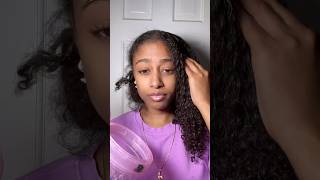 Skip a ✨WASH DAY✨ with me shorts naturalhair curlyhair tutorial [upl. by Elocan]