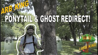 CLIMBING REDIRECTS  PONYTAIL amp GHOST REDIRECTS FOR MRSDdRT Moving Rope Systems for Arborists [upl. by Airdnal845]