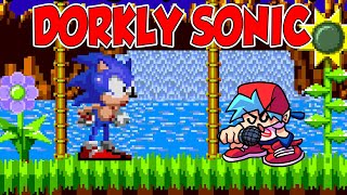 FNF vs Dorkly Sonic  For Hire [upl. by Arbmat]