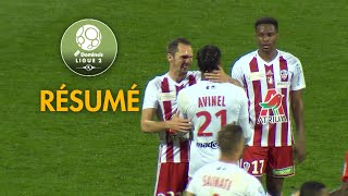 Châteauroux  AC Ajaccio  02   Résumé  LBC  ACA  201718 [upl. by Finnie]