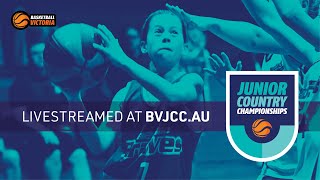 2024 JCC U18 Girls Division 1 amp 2  Traralgon TBirds vs Wodonga Wolves [upl. by Leaffar926]