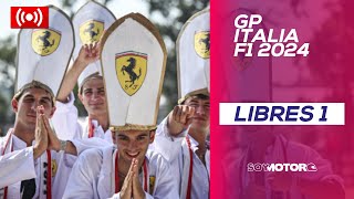 F1 DIRECTO Libres 1  GP Italia F1 2024  SoyMotorcom [upl. by Phionna]