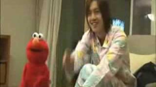 Kim Hyun Joong calls Elmo Crazy [upl. by Aihsel185]