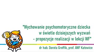 Wykład dr hab Doroty Groffik AWF Katowice [upl. by Atiekan266]