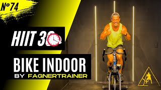 HIIT Bike 74 by Fagner Trainer  Spinning Bike Indoor [upl. by Ilahtan]