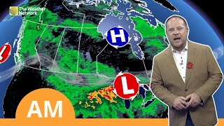 Weather AM Heavy Rain Could Put a Damper on Your Weekend [upl. by Priest]