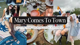 CHARLESTON VLOG Mary Visits High Water Festival amp Favorite Places To Take Guests [upl. by Karel]