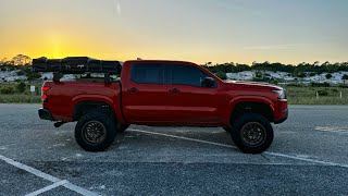 Rough Country 6 inch lift 2022 Nissan Frontier  Initial thoughts and overview [upl. by Leorsiy]