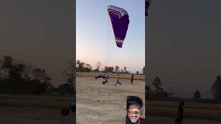 Bana diya ghar pe pairashot 😱vairal😲sgots paragliding [upl. by Photina]