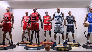 Nba Enterbay action figure collection  my all time favourite players [upl. by Aprilette]