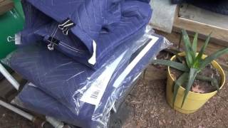 DIY Greenhouse Curtains  Emergency House Repair amp More [upl. by Aikemat]