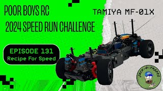 Poor Boys RC Tamiya MF01X Speedrun  Recipe For Speed [upl. by Anemij]