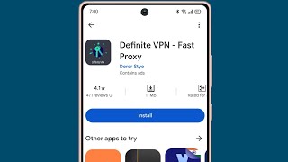 definite vpn app kaise use kare  how to use definite vpn app [upl. by Amathist248]