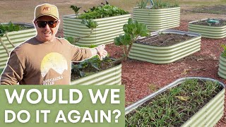 Our Raised Bed Gardening Journey Lessons Learned [upl. by Merl]