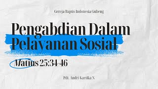 Ibadah Raya 25 Agustus 2024  Gereja Baptis Indonesia Gubeng [upl. by Birchard]