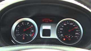 Renault Clio III 16 16V acceleration 0210 [upl. by Curren]