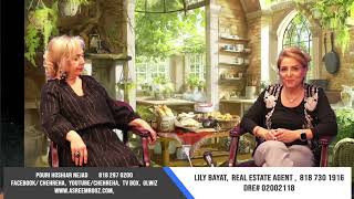 Asre Emrooz Tv Pouri Hoshiar Nejad Lily Bayat Real Estate Agent [upl. by Notelrac523]