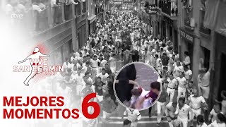 MEJORES MOMENTOS del SEXTO ENCIERRO de San Fermín 2023  Toros de Jandilla [upl. by Yeaton]