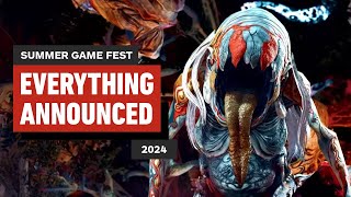 Everything Announced at Summer Game Fest 2024 [upl. by Halueb282]