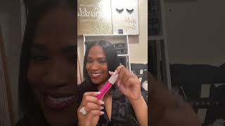 these lips are coated in sass amp glossiness🥰 lipgloss shortsvideo shortfeed ebonyvbeauty [upl. by Noid]