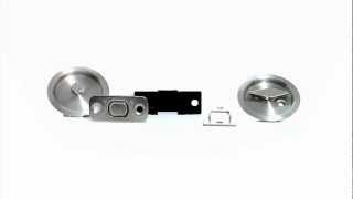 Kwikset UltraMax Round Pocket Door Lockmp4 [upl. by Lorin]