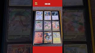 45 card folder pokemon bundle of GXs EXs Vs VMAXs Holos Reverses gold energy [upl. by Aerdno]