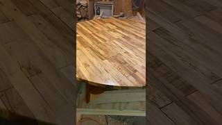 Linseed Oil Finish diywoodworking entrepreneur diy woodworking smallbusiness [upl. by Irdua]