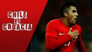 Chile 1 4  1 1 Croacia  China Cup 2017 [upl. by Droc]